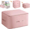 Ultra Space-Saving Self-Compression Organizer, Large Storage Tote for Clothes Compression and Moving Bedding