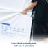 Mattress Bags for Moving and Storage, Twin Size 6 Mil Waterproof Zippered Bag, Heavy-Duty Moving Supplies