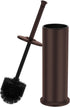 Bronze Toilet Brush and HolderExtra Long Handled Toilet Brush for BathroomStainless Steel