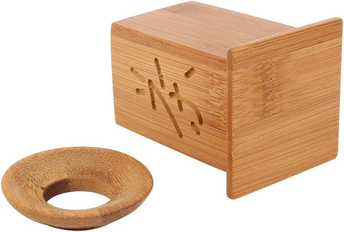 Bamboo Gongfu Set of 6, Chinese Ceremony Accessories with Bucket, Spoon, Scoop, Clip, Tea Gift Set