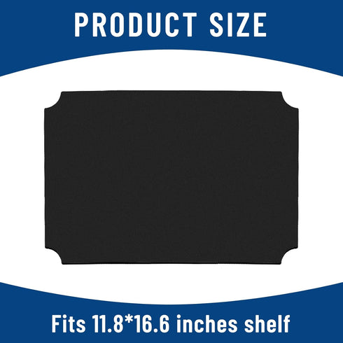 Set 10 11.8 16.6 Inch Packed Frienda of Wire Shelf Liner x Heavy Duty Shelf Liners Flat for Wire Shelving, Waterproof