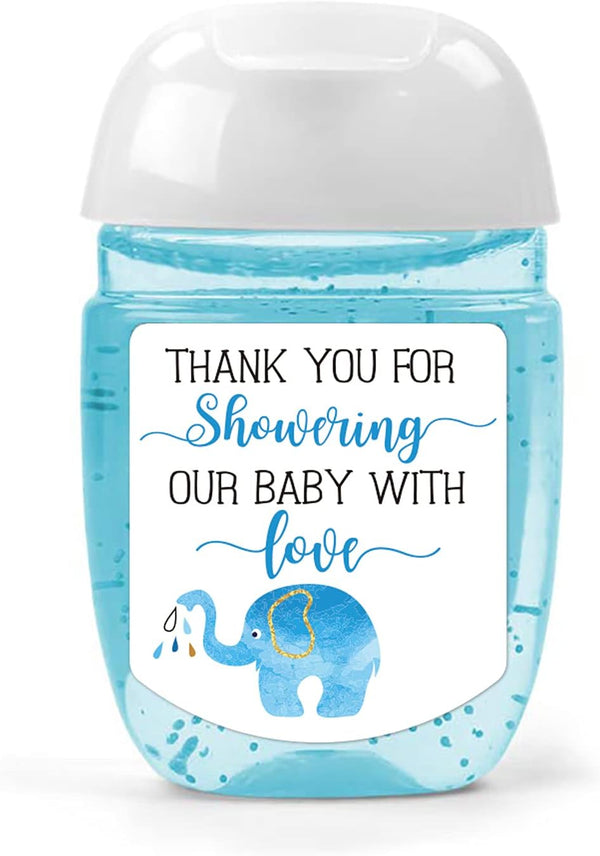 EKSPLODI Hand Sanitizer Labels Thank You for Showering Our Little One with Love