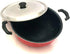 Non Stick Kadai with Stainless Steel Lid, Deep Fry Kadai, Multipurpose Aluminium Cooking Pan