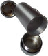Metal Portable Ashtray, Outdoor Cigarettes Ashtray with Lid, Keychain, Cylinder Silver
