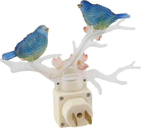 5" Roman Bluebird, Night Light, H, Plastic, Wall Decoration, Home Decor, Adorable Gift, Durable, Beautifully Detailed