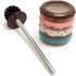Deep & Sturdy Toilet Bowl Brush with Holder - Doughnut Bowl Brush - Durable Scrubbing - Toilet Cleaners - Household