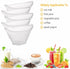 RQAMRCU 5PCS Cheese Cloth Bags for Straining, Bowl-shaped reusable nylon cheese cloth filter bag, fine mesh