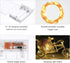 1 Pack (5m/16ft Ariceleo Led Fairy Lights Battery Operated, Mini Battery Powered Copper Wire Starry Fairy Lights