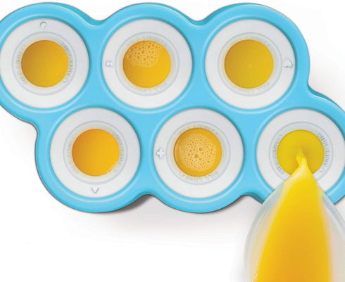 Zoku Polar Pop Molds, 5 Different Explorer Friends and Polar Explorer-Shaped Popsicle Molds in One Tray
