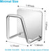 ESINAM 2Pcs Premium Rustproof & Waterproof Sponge Holders for Kitchen Sink, Strong Adhesive Small Caddy