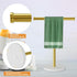 T Shape Freestanding Towel Rack for Bathroom, Organizer Countertop Hand Towels Stand, 304 Stainless Steel