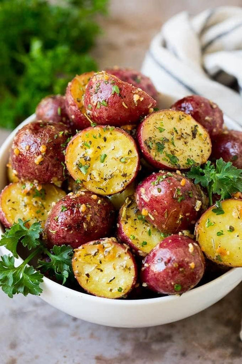 Bulbs 2026-5 TomorrowSeeds - Pontiac Red Seed Potatoes - USDA Certified for Growers Size B NonGMO Potato Tubers Growing