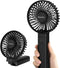 EasyAcc Handheld Fan, Mini Portable Battery Fan, USB Desk Fan with 4 Speeds, Strong Winds for Home Office Outdoor