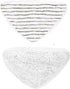BISSELL Steam Mop Select Replacement Pads, 2 pk, 76B2A, WHITE