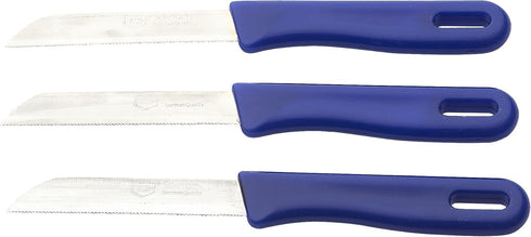3 Piece Set of Kitchen Knives - Fruit/Vegetable