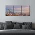 Bedroom Wall Art Seattle Cityscape Pictures | 3 Panel Canvas Artwork for Living Room Modern Decor