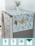 Refrigerator Dust-Proof Cover - Waterproof PEVA Material with Storage Pockets for Multi-Purpose Use