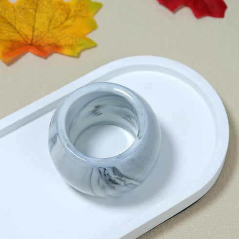 Small Ceramic Electric Toothbrush Holder Stand for Bathroom Vanity Countertop, Set of 2 (Grey)