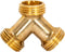 Eastman 41003 Steam Dryer Y Connector, 3/4 inch MHT, Brass