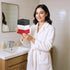 QUBA LINEN 100% Set 12x12 Inches, Pack 12 Cotton Washcloth Soft, Absorbent Face Towels for Bathroom & Gym Use Durable