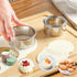 Cookie Cutters - Stainless Steel Biscuit Dumpling Cake Pastry Molds, 3Pcs Round Edge