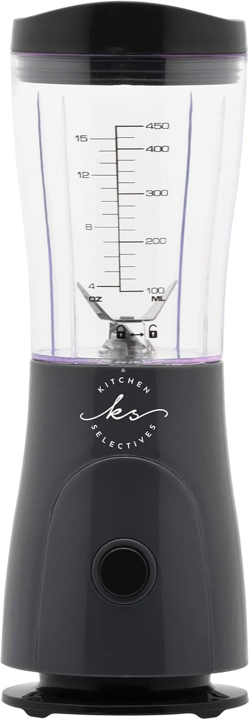 Dark Gray 14-Ounce Mini Blender