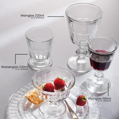 La Rochere Perigol Wine, Clear, 7.8 fl oz (220 cc), f3.3 x H5.7 inches