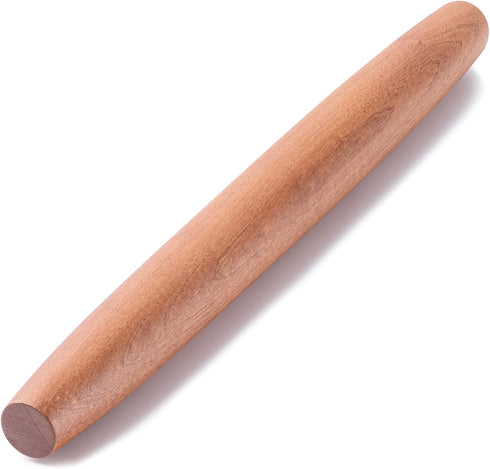 French Rolling Pin, 15.75 Inches Wooden Dough Roller for Baking, Classic for Fondant, Pizza, Pie Crust, Cookie