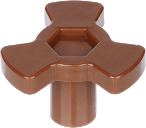Microwave Turntable Coupler for 12 mm Roller, Microwave Oven Roller Guide Support with "D" Port