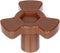 Microwave Turntable Coupler for 12 mm Roller, Microwave Oven Roller Guide Support with "D" Port