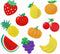 Penta Angel Rubber Fruit Fridge Magnets, 10Pcs Large Refrigerator Magnets for Office Photo Cabinet Bulletin Board