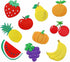 Penta Angel Rubber Fruit Fridge Magnets, 10Pcs Large Refrigerator Magnets for Office Photo Cabinet Bulletin Board