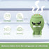 Fun Guy Fridge Deodorizer, Baking Soda Holder for Refrigerator Odor Absorber, Reusable Silicone Freshener Container