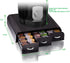Mind Reader Single Serve Coffee Organizer with 3 Drawers, 36 Capacity, Black
