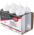 TableCraft C11663C White 16 Oz. Wide Squeeze Dispenser - 6 / PK