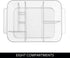 iDesign Makeup Organizer for Countertop, Clear Storage for Cosmetics and Toiletries, Made in USA