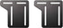 CAFORO Queen Bed Modification Plate, Headboard Attachment Bracket, Bed Frame Adapter Brackets, Set of 2