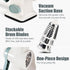 KEOUKE Rotary Cheese Grater with Handle, Vegetable Cheese Shredder Slicer for Kitchen, 3 Changeable Blades