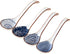 Ceramic Ramen Spoons Set of 4, 6.5 Inch Asian Soup Spoon, Japanese Spoons for Kitchen, Pho, Dumpling