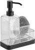 iDesign Forma BPA-Free Plastic Soap and Sponge Sink Organizer Caddy - 6"