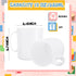 36 12 oz SiliFine Pcs Plastic Mugs with Handle Unbreakable Plastic Coffee Mugs Reusable Plain DIY Coffee Cups