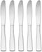Hampton Forge Bristol Satin 5Pk Dinner Knives/Color Card, 1.20 LB, Metallic by Hampton Forge