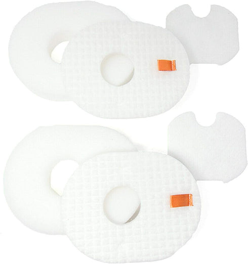 ConPus 2 Allergen 2 Foam 2 Felt Filters Kit Replacement for Shark Rocket Ultra-Light Vacuum Models HV292, HV300, HV301,