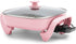 GreenLife 12" 5QT Square Electric Skillet – Glass Vented Lid, Ceramic PFAS-Free Nonstick, Adjustable Temperature