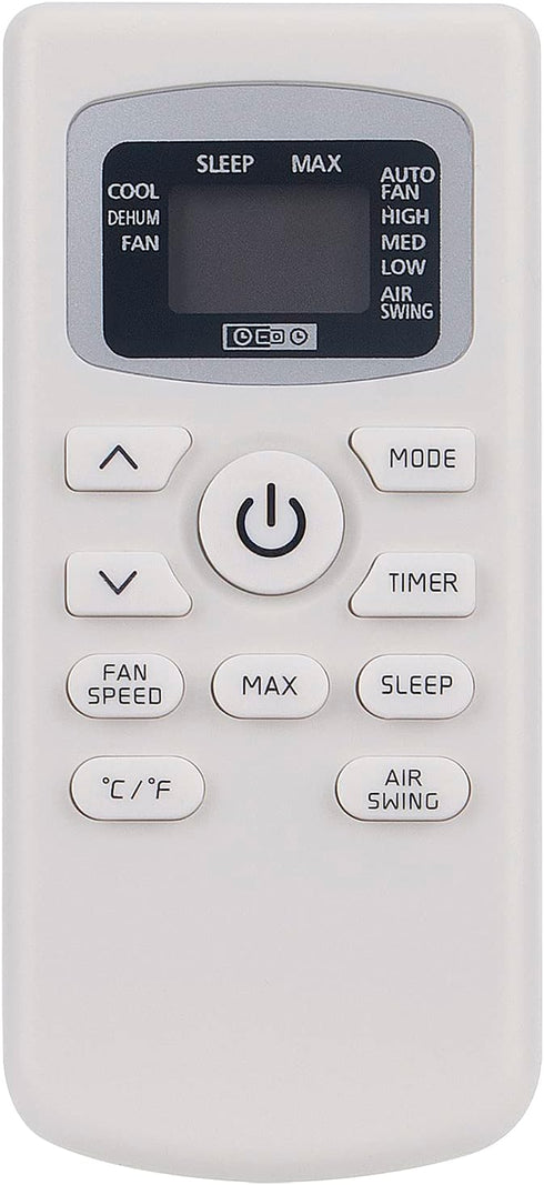 BPACT12WT Remote Control for Black+Decker Portable Air Conditioner, Compatible with BPACT14HWT, BPACT14WT, BPACT08WT,