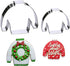 Ugly Christmas Sweater Cookie Cutter - Premium Food Grade Stainless Steel - Dishwasher Safe (2 Piece)