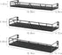 Set 3, 2) Amaoot Floating Shelves of Home Wood Wall Shelf, Farmhouse Shelf for Bedroom, Wall Mounted Floating Shelf