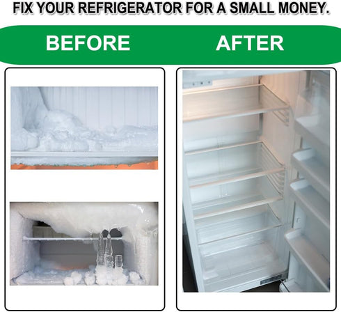 WR51X442 Refrigerator Defrost Heater Replacement Compatible With GE General Electric, Replaces WR51X0342 WR51X0371 WR51X0442 WR51X0463 WR51X342 WR51X371 WR51X463 AP2071464 AH303933 EA303933 PS303933