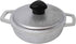IMUSA 0.5Qt Mini Cast Aluminum Traditional Caldero Set with Lid, Silver