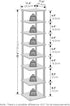 8-Tier Closet, Furinno Turn-N-Tube Corner Shelf, Display Rack, Vertical Corner Storage Rack, Space Saving Organization